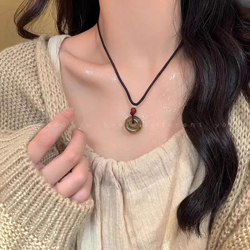 Women's Retro Ethnic Style Zen Woven High-grade Necklaces