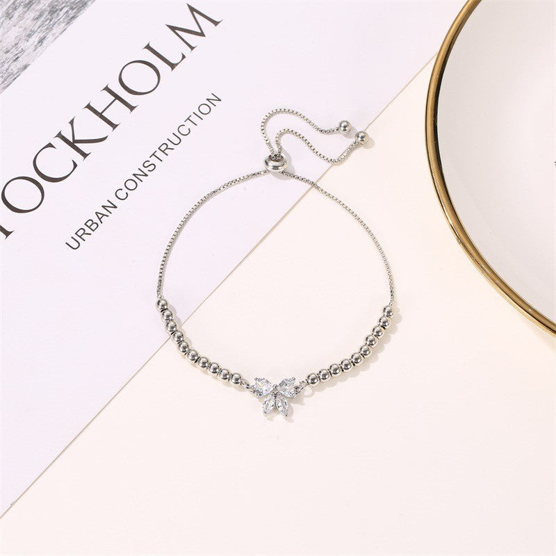 Zircon Diamond Crystal Combination Sweet Mori Bracelets