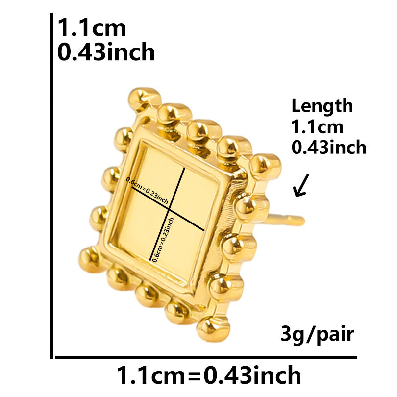 Stainless Steel High-grade Special Interest Retro Rings