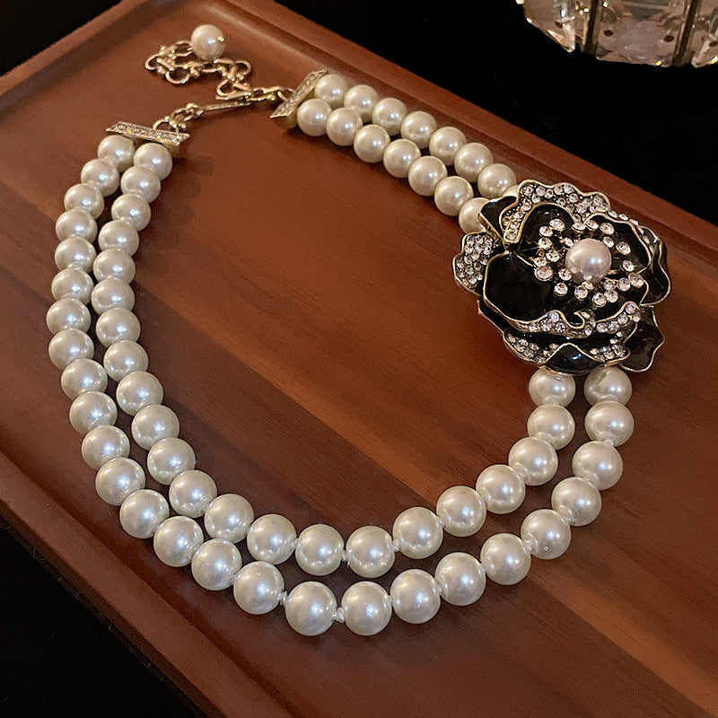 Vintage Court Style Clavicle Chain Special Interest Light Necklaces