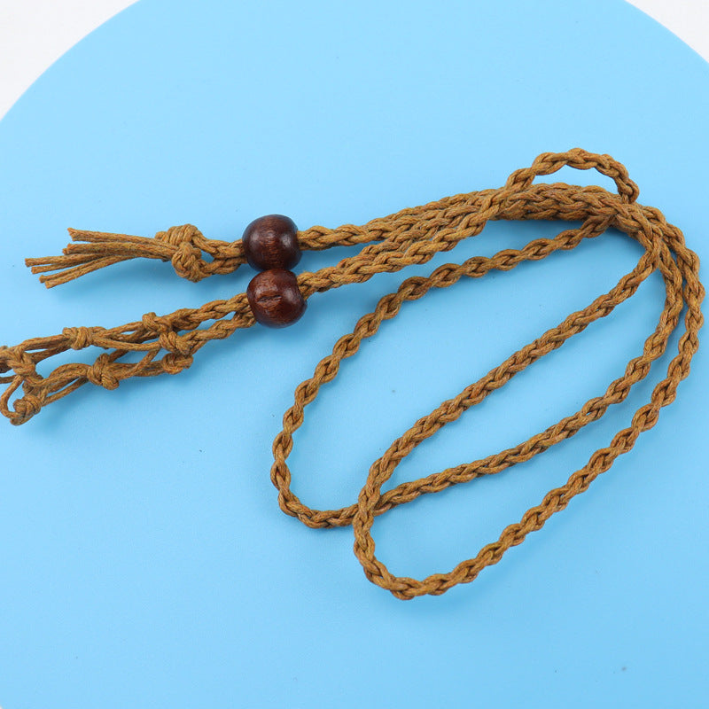 Adjustable Telescopic Net Pocket Hand-woven Without Necklaces