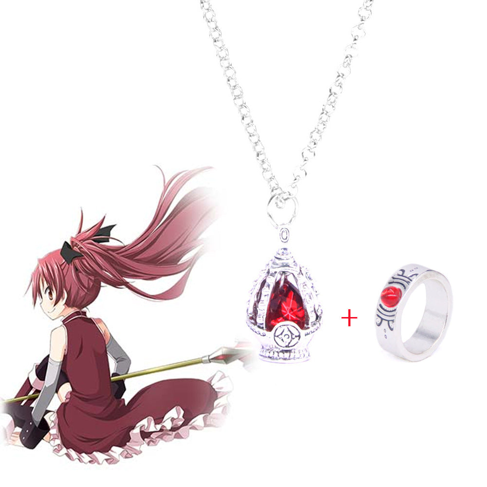 Anime Peripheral Magi Soul Gem Spirit Core Necklaces