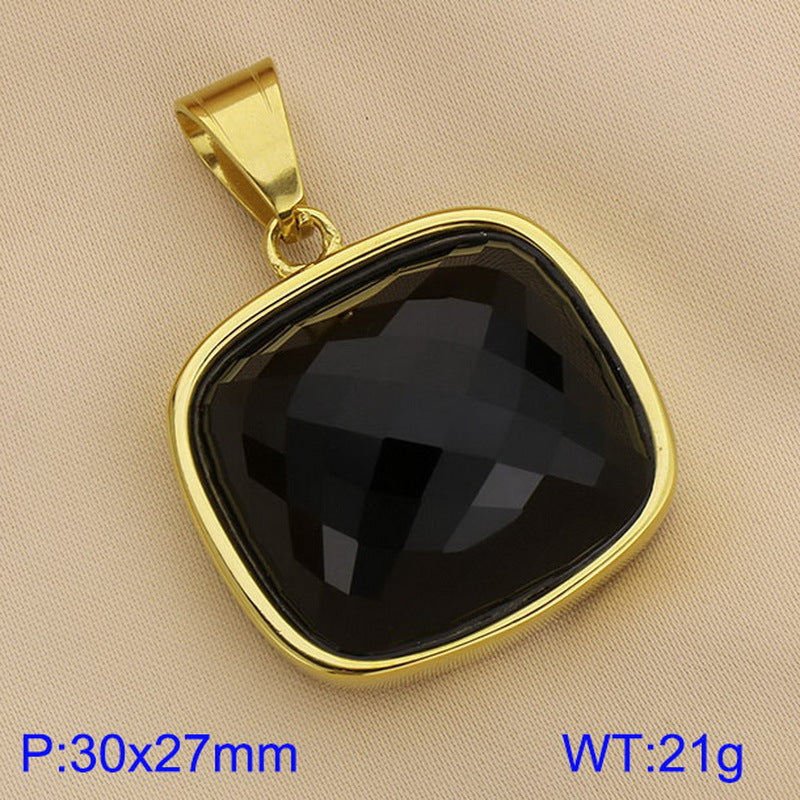 Elegant High Sense Square Multicolor Retro Pendants