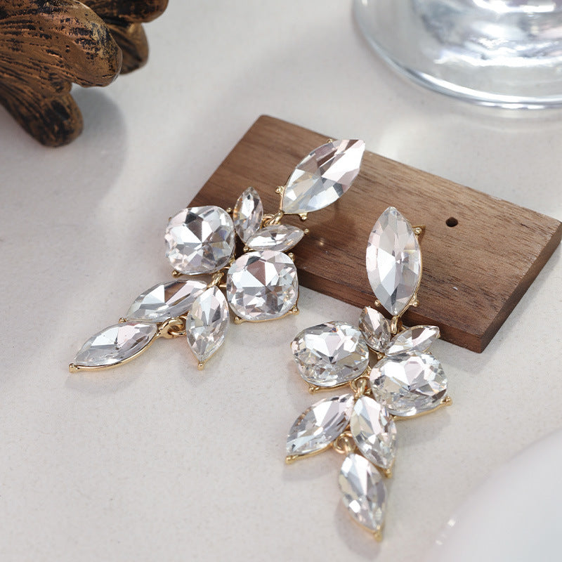 Women's Eardrops Alloy Gold Plated Light Luxury Earrings