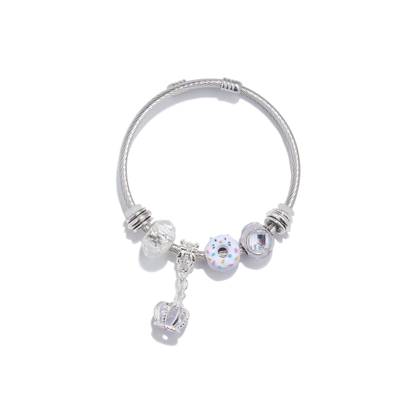 Cute Fresh Crown Beaded Fashion Beautiful Bracelets