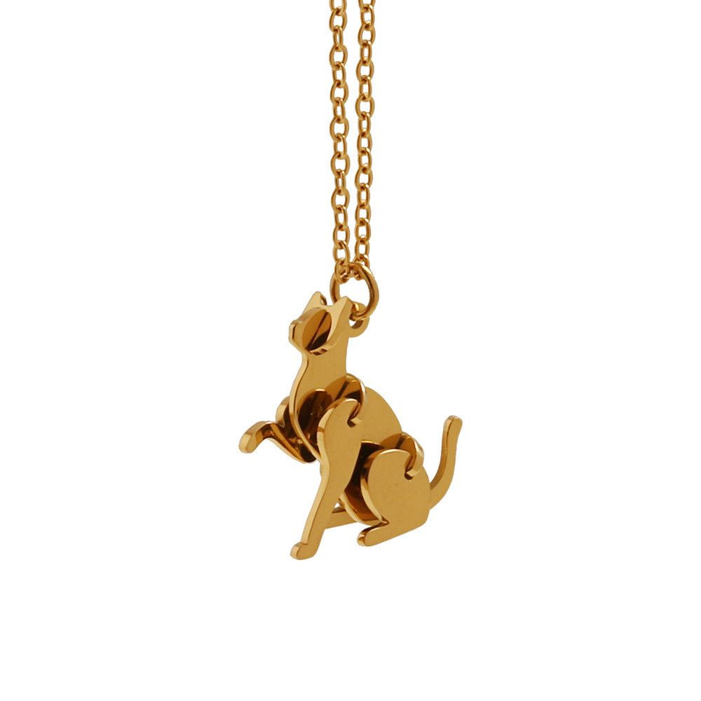 Cute Pet For Girlfriends Clavicle Chain Necklaces