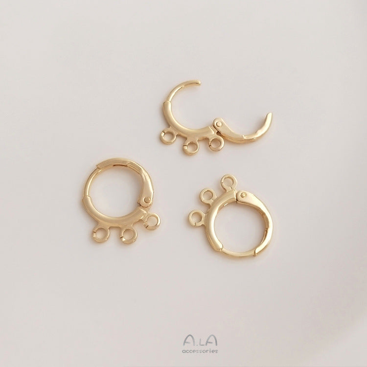 Protection Lifting Ear Round Clip European Rings