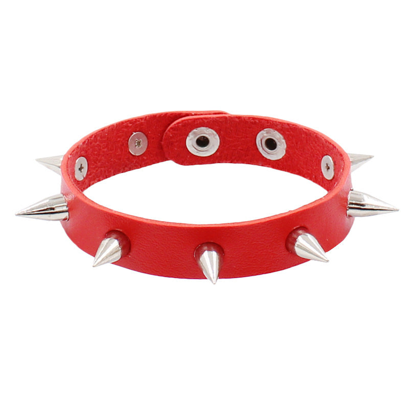 Ornament Fashion Trend Exaggerated Big Long Spike Bracelets