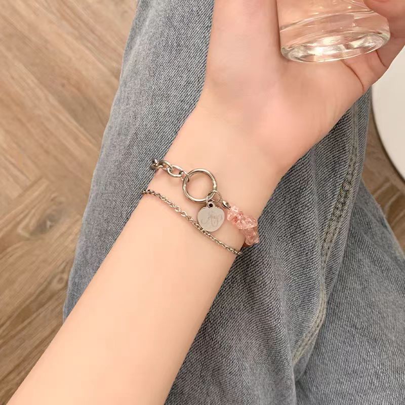 Chinese Ancient Style Safety Buckle Female Niche Bracelets