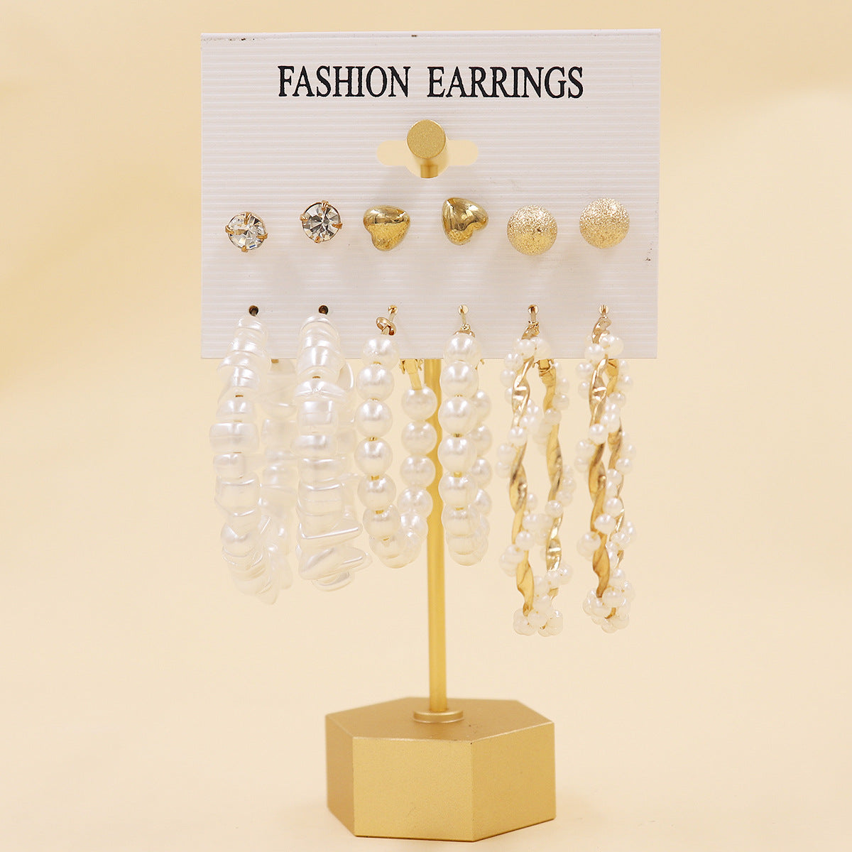 Big Ear Geometric Metal Shaped More Than Earrings