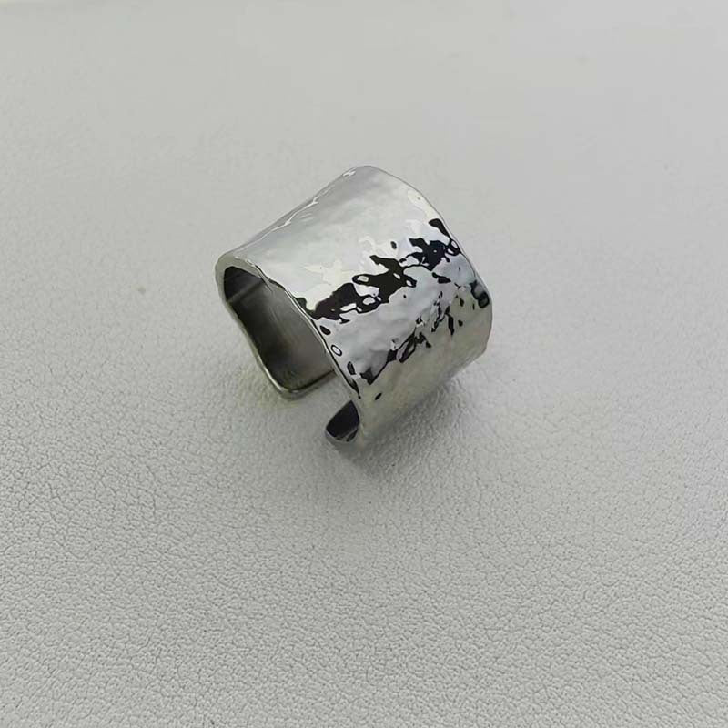 Special Interest Light Luxury Design Vacuum Copper Plated Real Ring