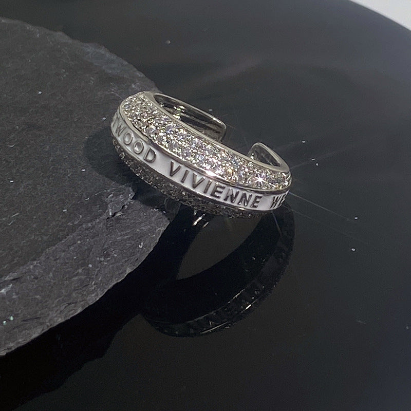 Cream Style Niche Design Personality Cartoon Creative Rings