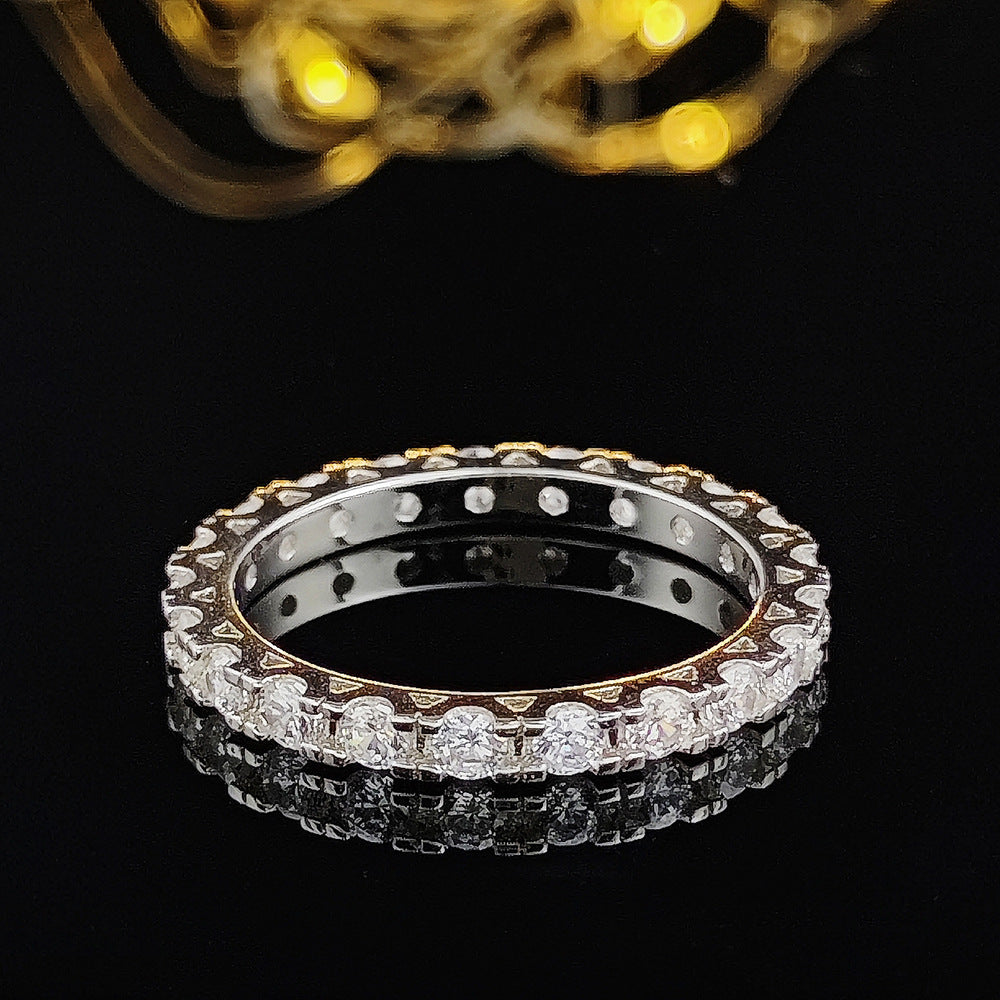 Full Diamond Simple Female Niche Advanced Rings
