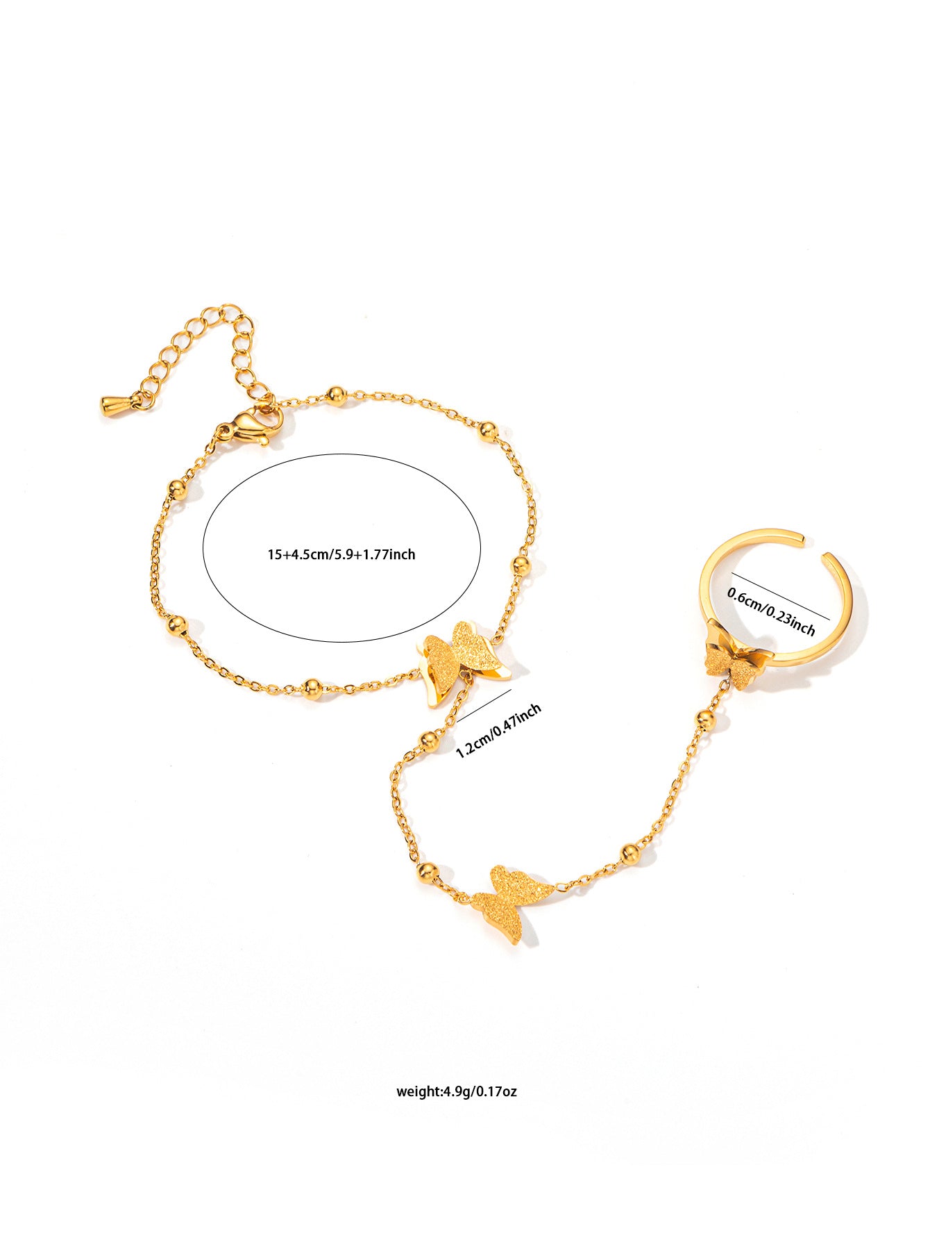 Integrated Titanium Steel Ornament Niche High Sense Exquisite Bracelets