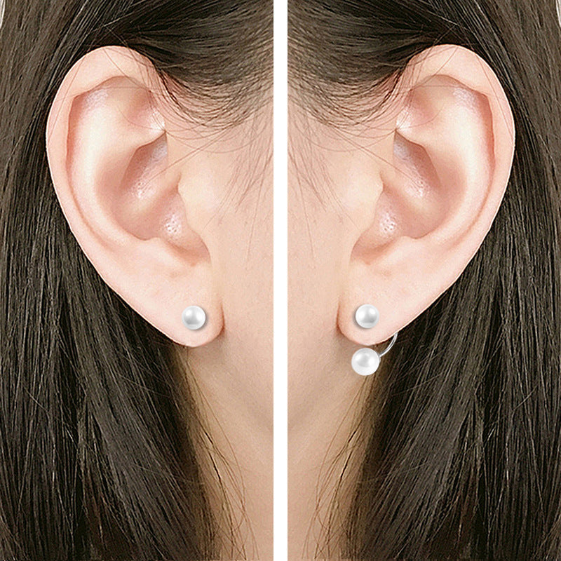 Sier Multiple Ways To Wear Pearl Rings