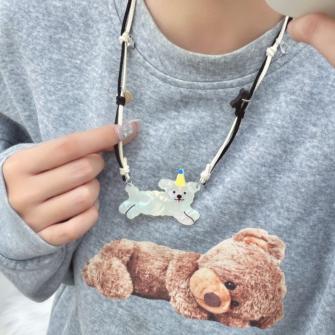 Children's Hot Sweet Cool Cartoon Design American Cute Necklaces