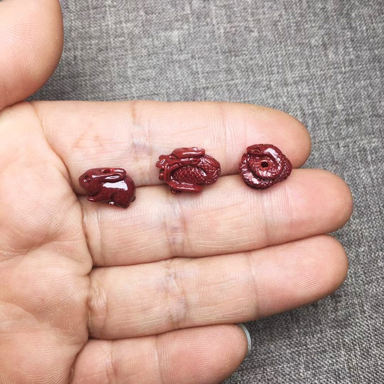 Natural Purple Gold Sand Straight Hole Twee Zodiac Bracelets