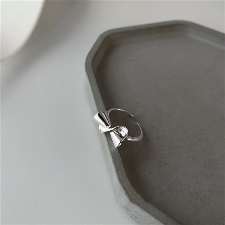Women's Sterling Sier Style Niche High-grade Light Rings