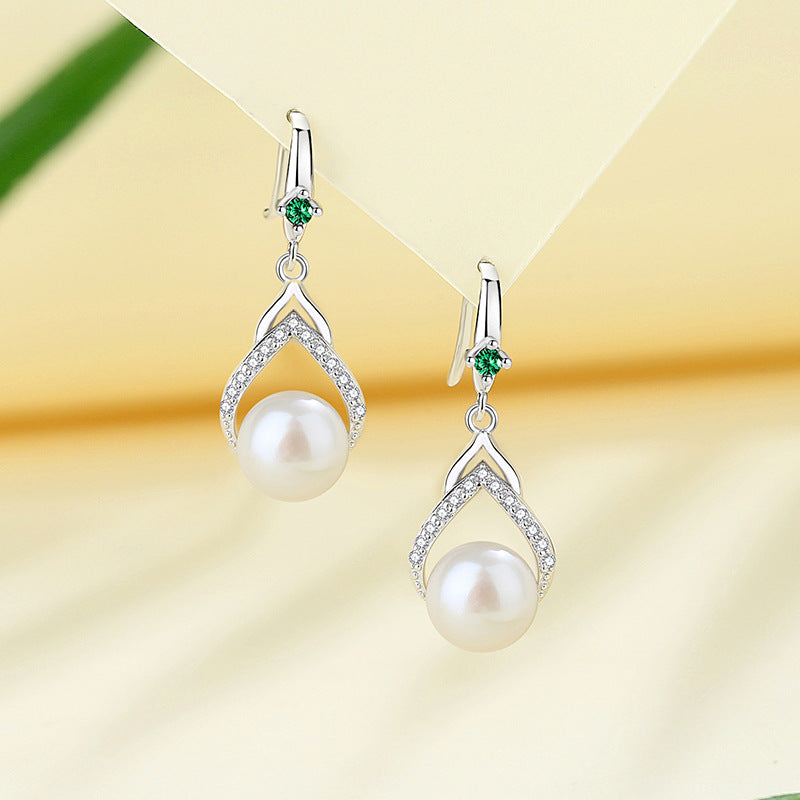 Simple Retro High Sense Elegant Ear Hook Face Earrings