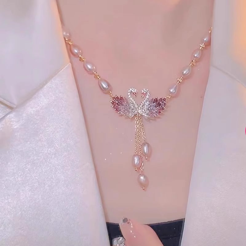 Elegant One Deer Have You Pearl Necklaces