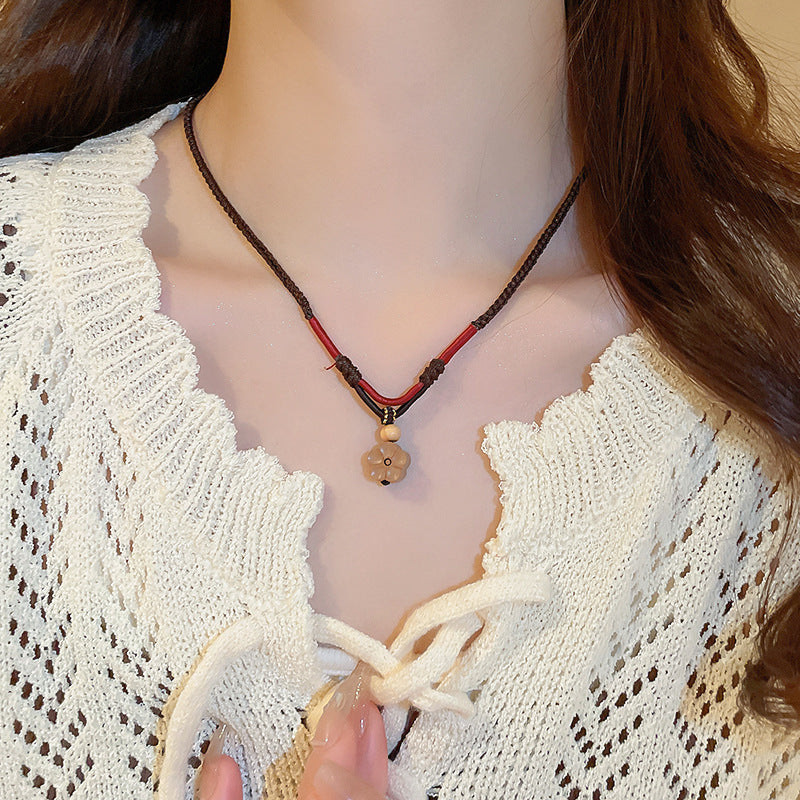 Women's Retro Fashion Long Sweater Chain Personalized Necklaces
