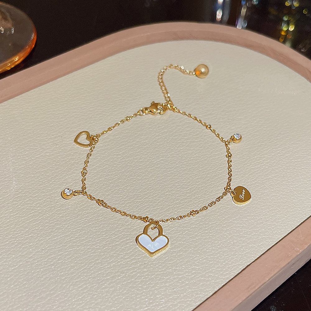 Sense Of Design Light Luxury Exquisite Versatile Butterfly Female Bracelets