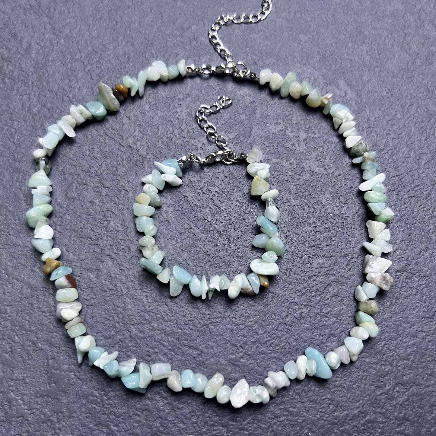 Crystal Irregular Gravel Clavicle Chain Creative Necklaces