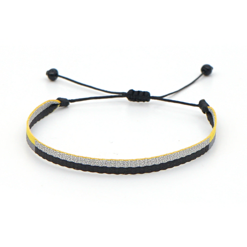 Women's South American Columbia Ethnic Style Webbing Bracelets