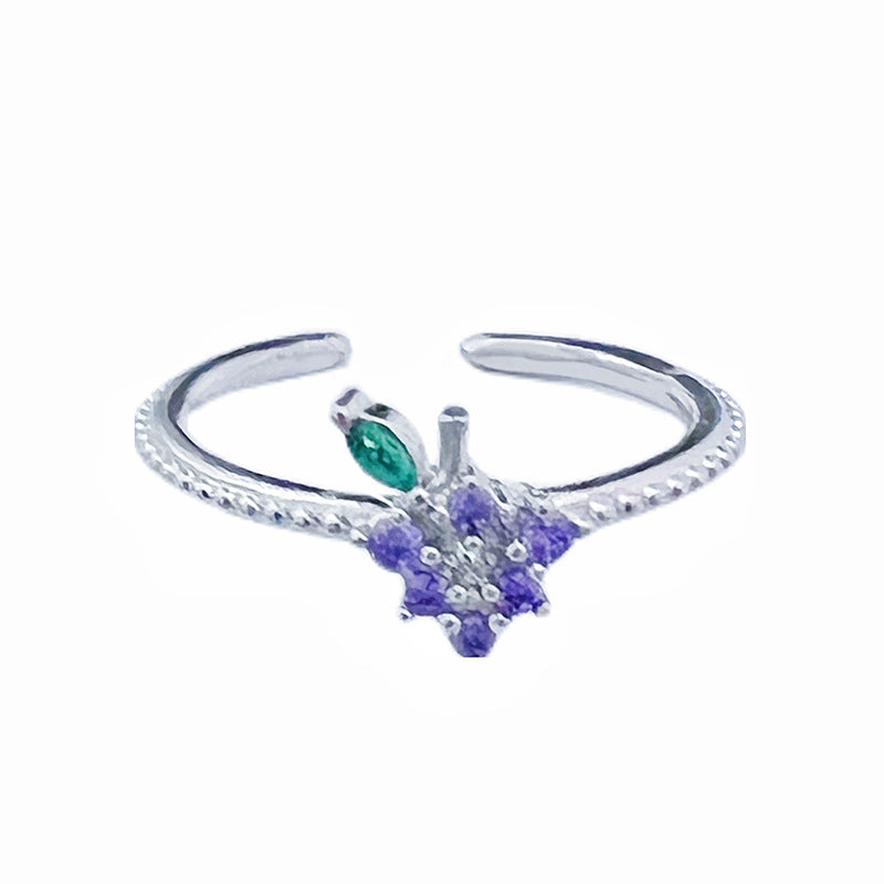 Women's Open For Design Light Luxury Fashion Personalized Rings