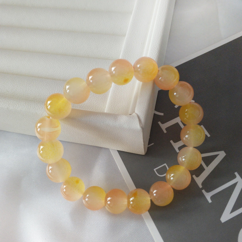 Gradient Ice Transparent Two-color Colored Glaze Bracelets