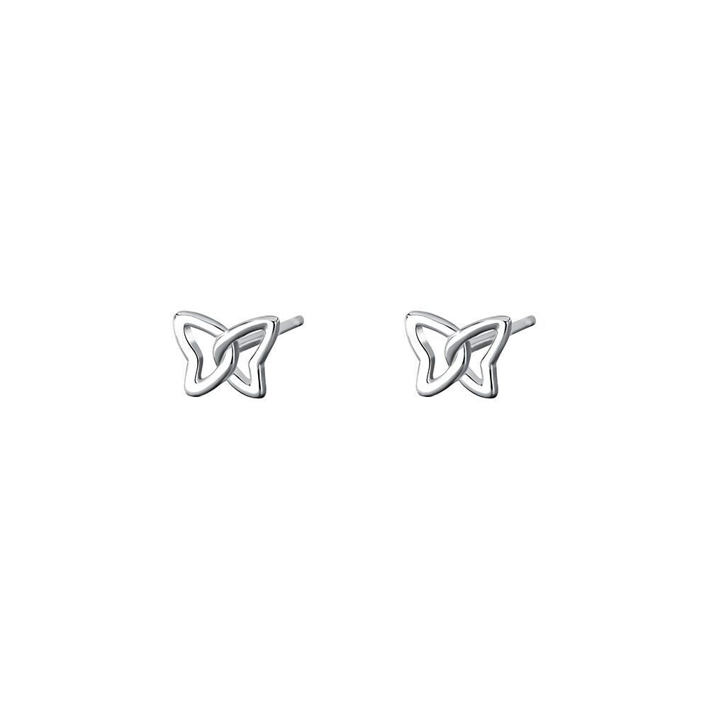 Women's For Simple Compact Love Heart Niche High Earrings