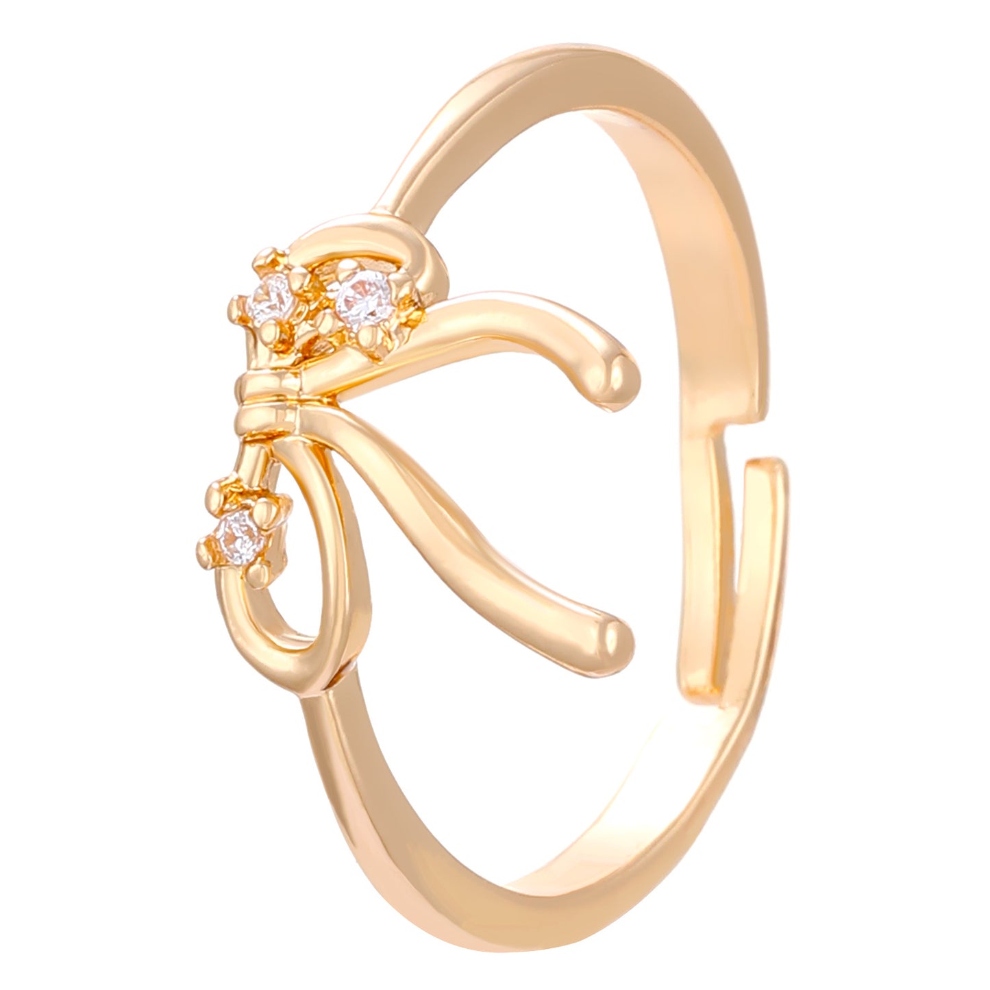 Women's Design Fairy Tale Zircon Bow High-grade Earrings