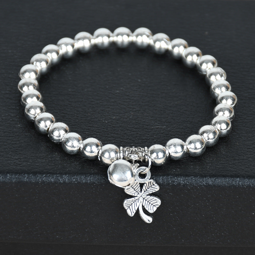 Chinese Style Large Sier Female Lotus Seedpod Bracelets