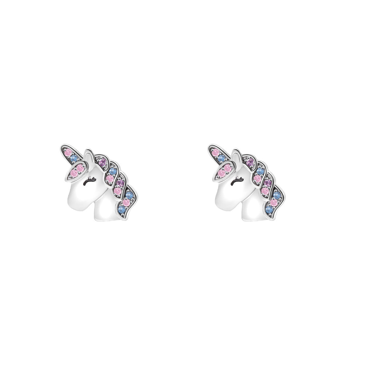 Steel Gold-plated Ear Bone Piercing Jewelry Rings
