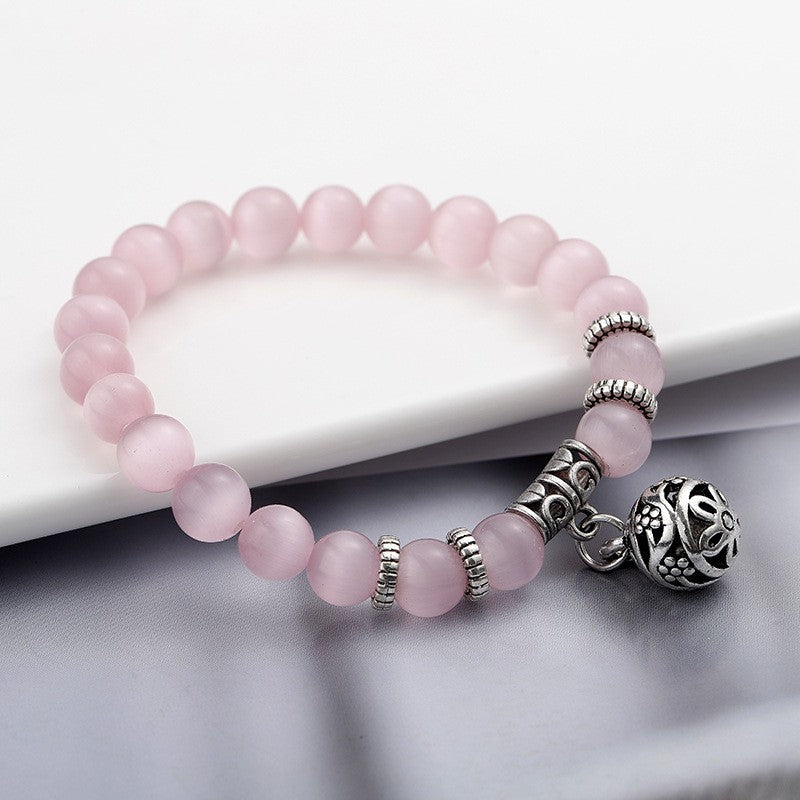 Zodiac Natural Red Agate Crystal Gift Bracelets