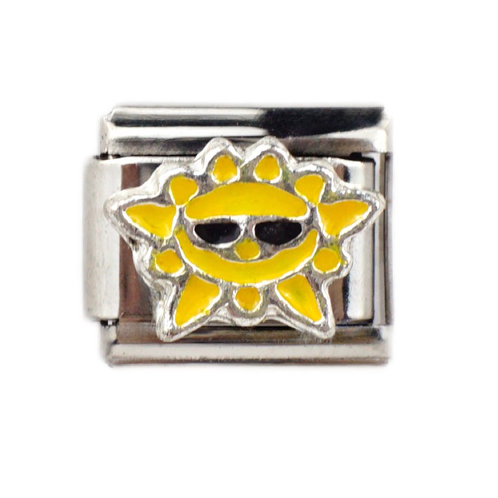 Elastic Module Creative Small Yellow Duck Bracelets