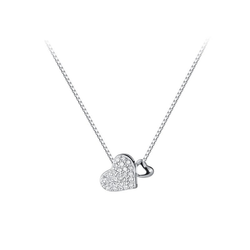 Women's Luxury Simplicity Diamond Sweet Niche Clavicle Necklaces