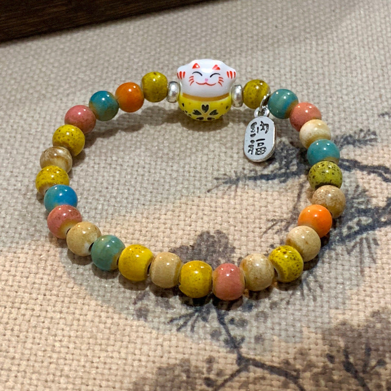 Niche Personality Colorful Ethnic Style Girlfriends Bracelets