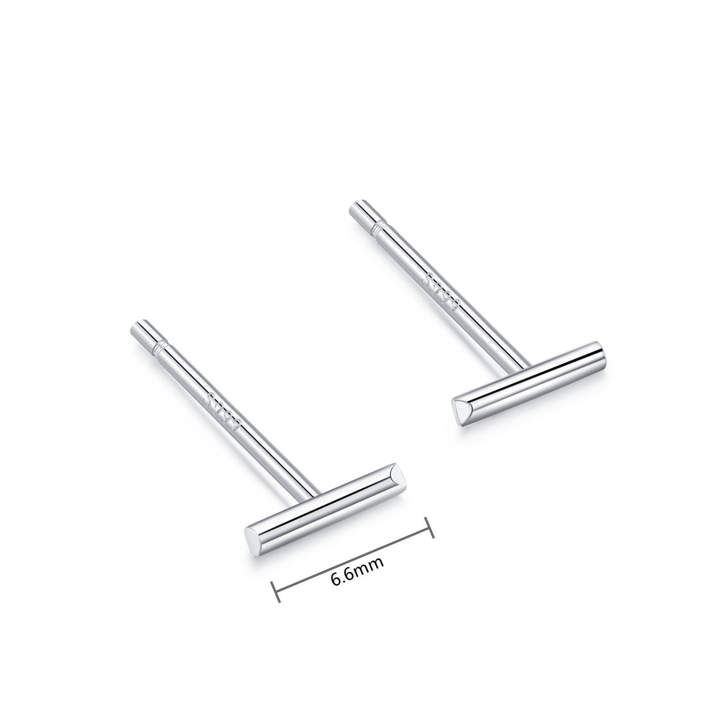 Women's Sterling Sier For Trendy One Week Small Ornament Earrings