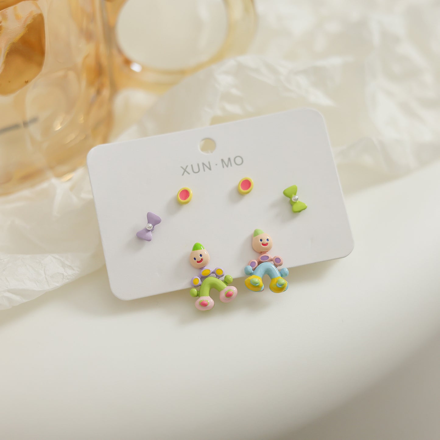 Cartoon Cat Sier Suit Small Childlike Sleeping No Rings