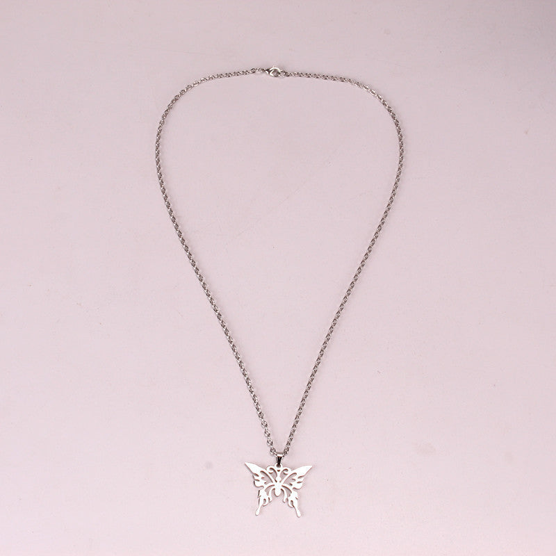Style Disco Angel Rose Butterfly Personalized Necklaces