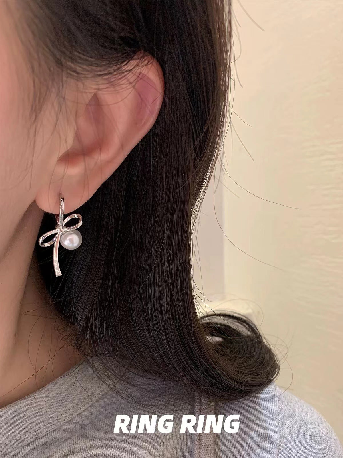 With Ear Clip Store Ballet Style Earrings