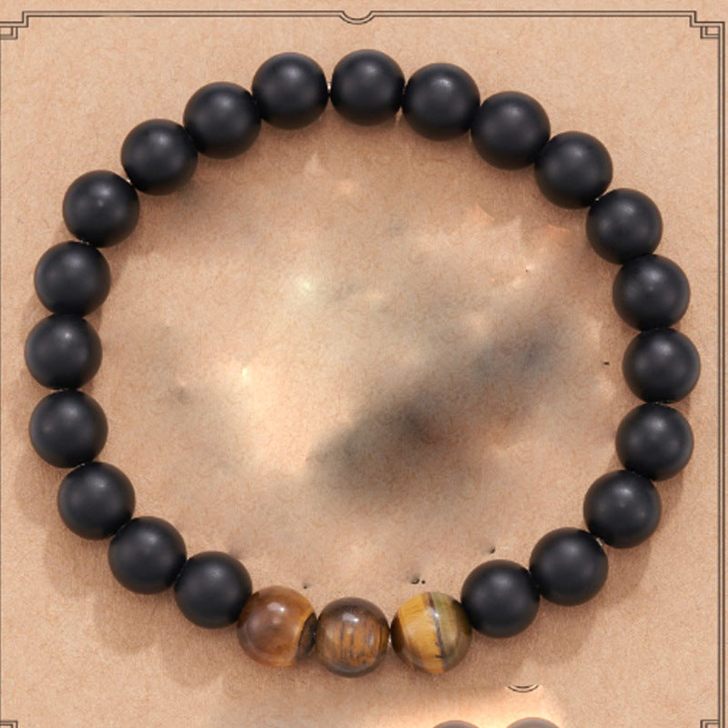 Heart Magnetic Powder Zebra Adjustable Hand Bracelets