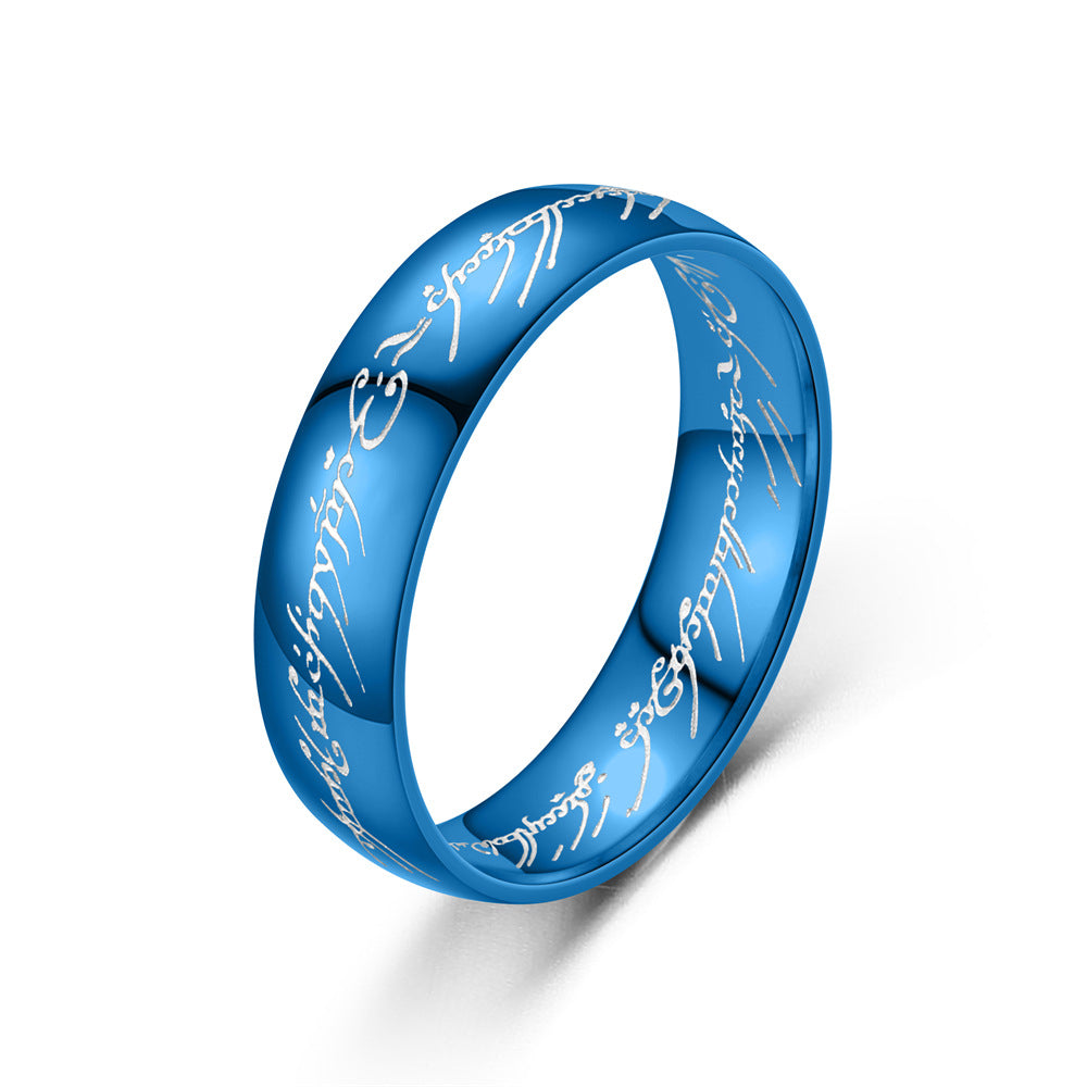 Special Letter Magic Stainless The Lord Of Rings