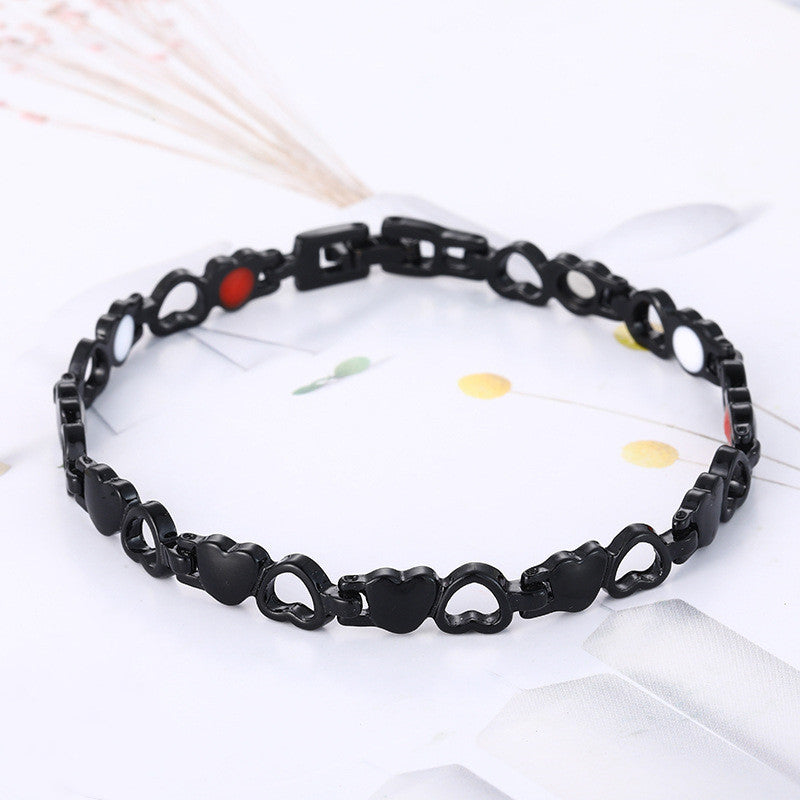 Women's Ornament Fashion Magnet Beautiful Simple Hollowed Bracelets