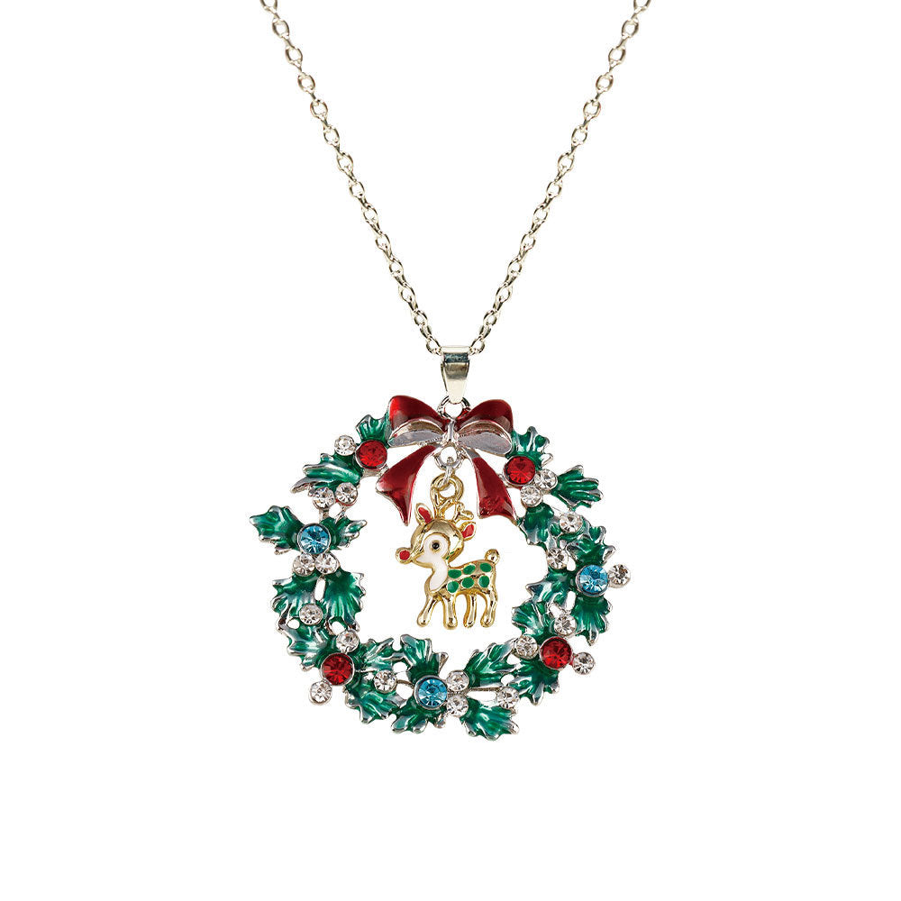 Christmas Diamond Garland Popular Sweater Chain Necklaces