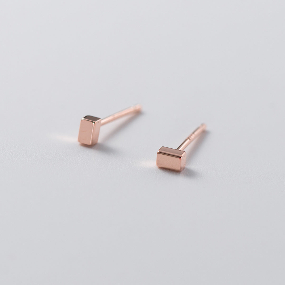 Women's Love Lodge Sier Korean Fashionable Simple Long Earrings