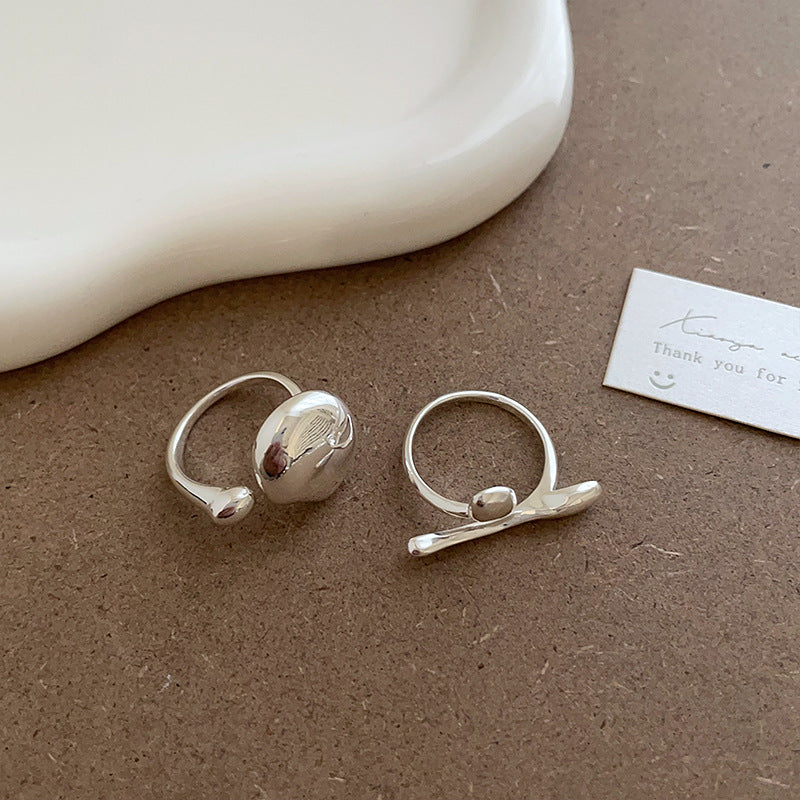 Line Open Female Niche Design Light Rings
