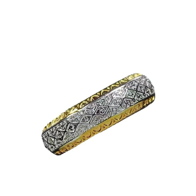 Women's & Men's Thai Amulets Gold Plated Fashion Unique Rings