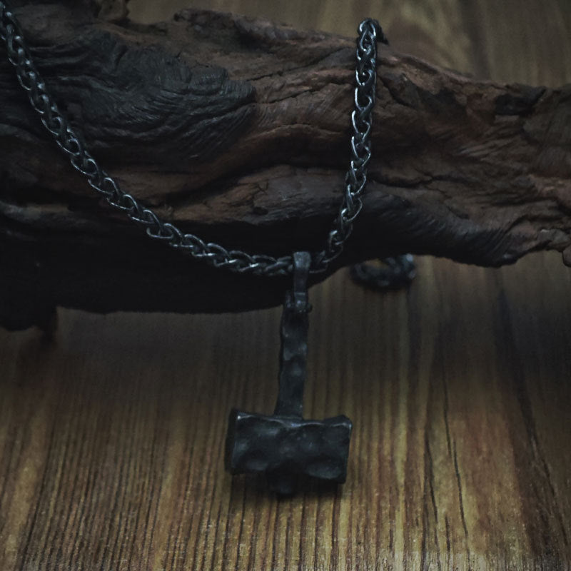 Men's Hammer Charm Nordic Norwegian Style Jewelry Necklaces